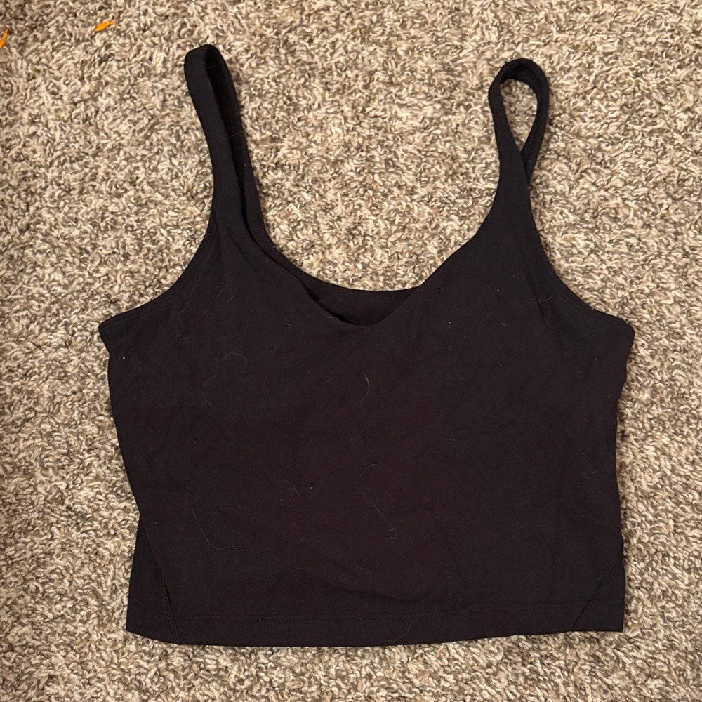 lululemon athletica Classic Black Tank Top